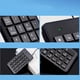 thumbnail image 4 of mini USB de tamaño completo con 23 teclas Anti-caída silencioso - Letras impresas grandes, Capacidad multimedia ergonómico de jinwen Mini teclado con cable, 4 of 8