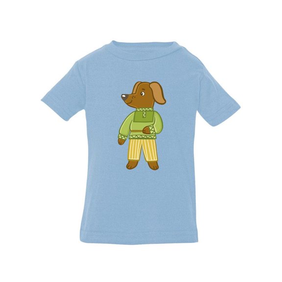 Dog With Clothes T-Shirt Infant -Image by Shutterstock,  18 Months