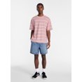 thumbnail image 2 of No Boundaries Stripe Pattern Tee with Short Sleeves, Men's XS-4XLT, 2 of 5