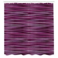 thumbnail image 3 of Ambesonne Magenta Shower Curtain, Vintage Knit Pattern, 69"Wx84"L, Fuchsia and Violet, 3 of 5