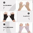 thumbnail image 5 of UV Protection Driving Gloves Sunblock Gloves For Women During Outdoor Activities 3 Pairs Cloth, 5 of 5