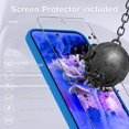 thumbnail image 3 of KOMI for Google Pixel 9/9 Pro Case, Silicone Phone Case with 1 Screen Protector, Soft Anti-Scratch Microfiber Lining, Full Body Shockproof Slim Cover Support Wireless Charging, Blue, 3 of 5