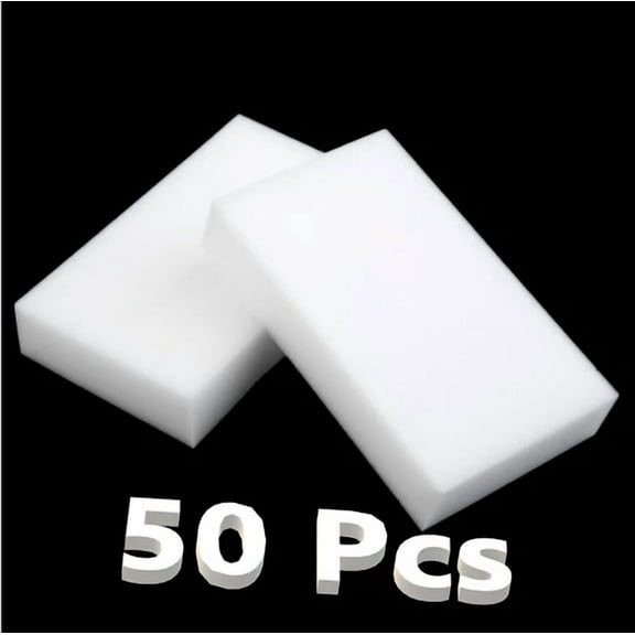 Scouring Pads,Magic Cleaning Sponges 10Mm High Density Household Tools 50Pcs