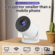 Small Projector with Wifi 6 and BT 1080P Projector 270° Adjustable Auto Keystone Home Projector Projector for Laptop PC Smartphone