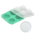 thumbnail image 2 of Bandeja para Cubitos de Hielo con Forma de Pelota de Golf: Molde de Silicona para Esferas de Hielo para Cócteles, Whisky y Bebidas de Fiesta con Embudo para Facilitar El Llenado | Original Máquina pa, 2 of 6