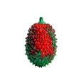 thumbnail image 2 of Christmas Dog Toy Indestructible High Elasticity Chew Ball Bone Shaped Dental Cleaning Interactive Training Toy for Small Medium Dogs Festive Red Green Gradient Pet Gift, 2 of 6