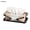 black, variant on Adjustable Tissue Box with Spring Mechanism,Retractable Spring Dispensing Tissue Box,Multipurpose Storage for Bathroom Vanity,Living Room Countertops,Tabletop Organizer