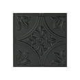 thumbnail image 1 of FASÄDE Easy Installation Traditional Style/Pattern #2 Matte Black Wall Panel Sample (12X12 Inch Sample), 1 of 1