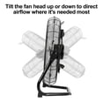 thumbnail image 5 of Achazel 20-Inch Industrial Floor Fan 2-Pack, 4650 CFM Metal Air Movers with 3 Speeds, 360° Tilt Heads & Wall Mounts for Workshop, 5 of 8