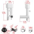 thumbnail image 2 of APPLAYERR Anti-Siphon Vacuum Breaker for Sealand RV Toilets 385230335 Prevents Water Backflow Easy Installation Kit, 2 of 8