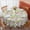 Pioneer Flower Floral-3, variant on Pioneer Flower Floral Print Pattern Round Tablecloth 70"x70", Wrinkle Resistant Wipeable Table Cover for Kitchen Dining Room Picnic Patio and Party