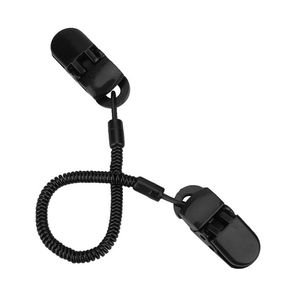 Thin Easy Hat Clip For Fishing, Black Retainer, Retainers, For Kayak Fishing Camping Boating