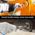 thumbnail image 4 of Quick Release Grease Coupler, Rated 10000 PSI Stainless Steel Grease Tips Quick Lock  For Industrial Equipment, 4 of 8