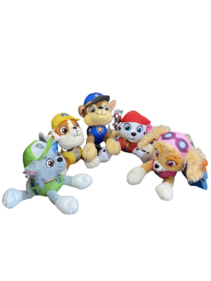 Rocky paw patrol hot sale stuffed animal