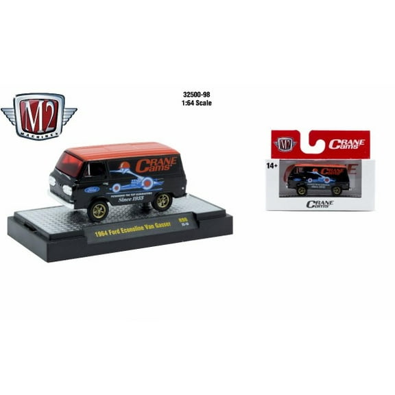 M2 Machines Autothentics Rel 98 1:64 1964 Ford Econoline Van Gasser
