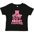 thumbnail image 3 of Inktastic Stomp Out Breast Cancer with Pink Cowgirl Boots Boys or Girls Toddler T-Shirt, 3 of 5