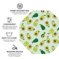 thumbnail image 4 of Balery 4 Pcs Cartoon Fruitleather Coasters Set, Drink Table Cup Coasters For Living Room Kitchen Coffee Decor, 4 of 9