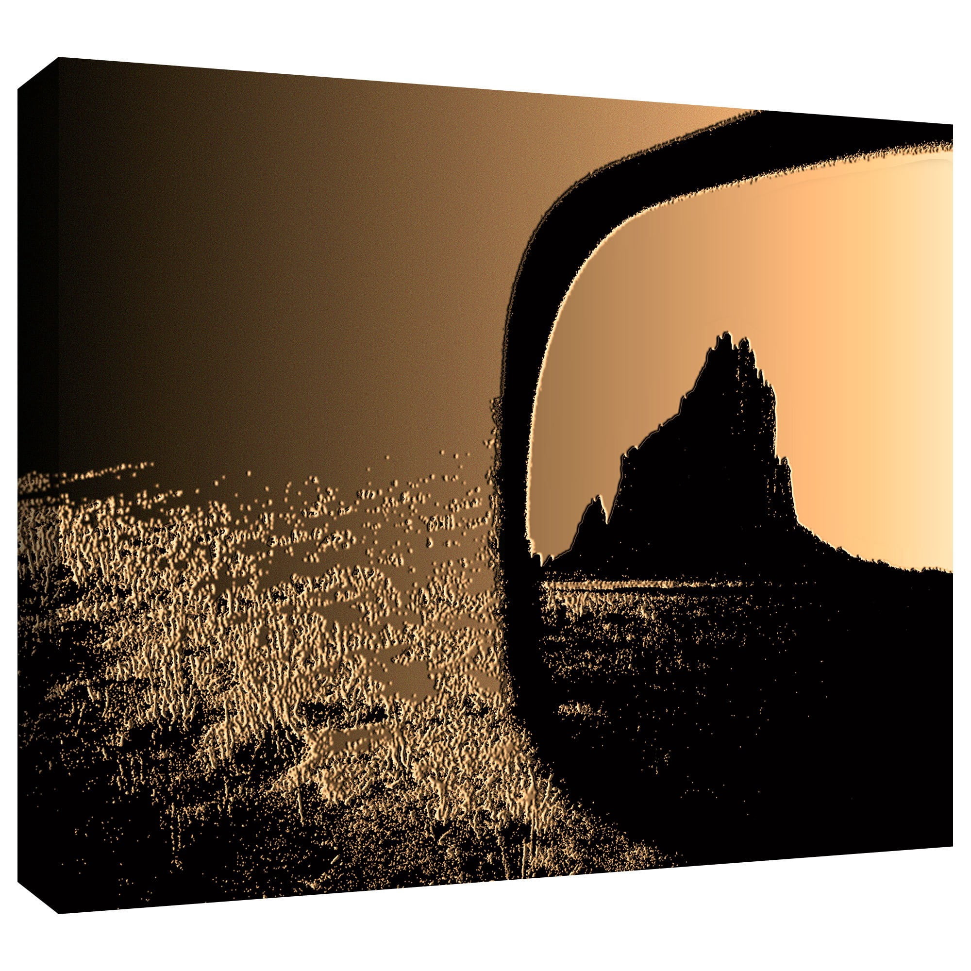 Dean Uhlinger "Shiprock" Gallery-Wrapped Canvas