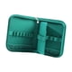 thumbnail image 2 of Estuche para agujas de crochet, bolsa para herramientas de crochet, bolsa organizadora con cremallera para almacenamiento de crochet Verde, 2 of 9