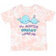 thumbnail image 3 of Inktastic My Auntie Whale-y Loves Me Boys or Girls Toddler T-Shirt, 3 of 5