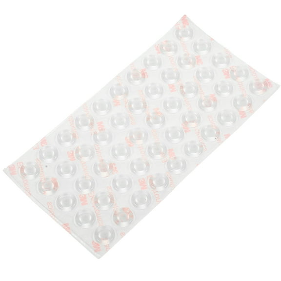 GETAJGHSD 50pcs Self-Adhesive Door Bumpers Cushioning Anti-Collision Pads White