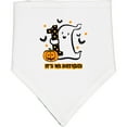 thumbnail image 2 of Inktastic Little Ghost 1st Birthday Baby Bandana Bib, 2 of 4