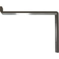 thumbnail image 4 of Ekena Millwork 2"W x 8"D x 6 3/4"H Steel Truss Shelf Bracket, Hammered Gray, 4 of 11