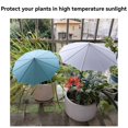 thumbnail image 4 of Plant Umbrellas for Outdoor Plants, 10.4"×17.3" Adjustable Plant Umbrella Sunshade, Garden Plant Umbrella Shade, Plastic Pot Cover Sunshade Umbrella, Plant Shrub Growth Sun Protector,Light Blue, 4 of 5
