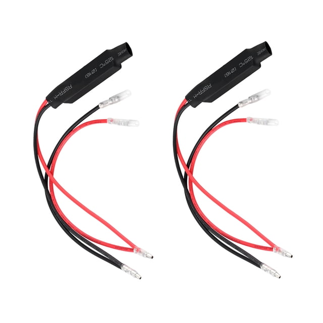 Resistencia de carga LED, indicador de señal de giro LED de motocicleta de 10 W, resistencia de carga de luz, controlador de flash de error de reparación para la mayoría de las motocicletas