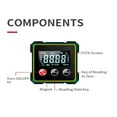 thumbnail image 2 of Kbndieu Level Intelligent Digital Display Inclinometer 360 Degrees Can Measure High Precision, Digital Angle Finder without Electronic Laser, Tools & Home Improvement, 2 of 7