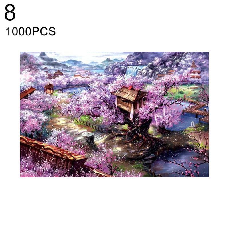 Details about   1000pcs DIY Flower Paper Puzzles Adult Children Jigsaw Educational Toy Gift ③ 