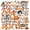 2A, variant on cartoon Deer Stickers, Waterproof Deer Sticker for Water Bottle Laptop Phone Cases Planner Skateboard Luggage Helmet Party Favor Decor, Ideal for Adults Teens Teacher Rewards