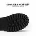 thumbnail image 5 of DREAM PAIRS Women's Platform Loafers Comfortable Cushioned Insole Lug Sole Shoes Chunky Heel Slip-On Casual Flats, 5 of 7