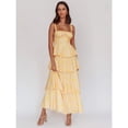 thumbnail image 6 of Spring/Summer Floral Print Dress with Bows, Perfect for Vacations and Parties, 6 of 9