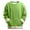 sweatshirt for women - Green, variant on Women Crewneck Sweatshirt Faux Fur Trim Long Sleeve Pullover with Front Kangaroo Pocket Soft Cozy Loose Fit Loungewear for Outfits,L