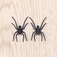 thumbnail image 2 of 50 Pcs Plastic Black Spiders Prank Joking Funny Gadgets Horrific Decor For Halloween Parties Carnivals Costume Party (black), 2 of 3