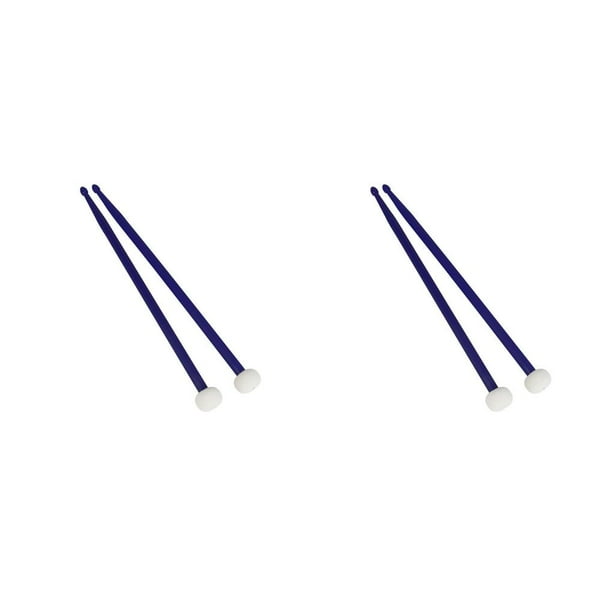 Wosthever 1 par de baquetas de timbales multicolores accesorios de instrumentos de percusión multifunción martillo de tambor estable para Type6 NO6