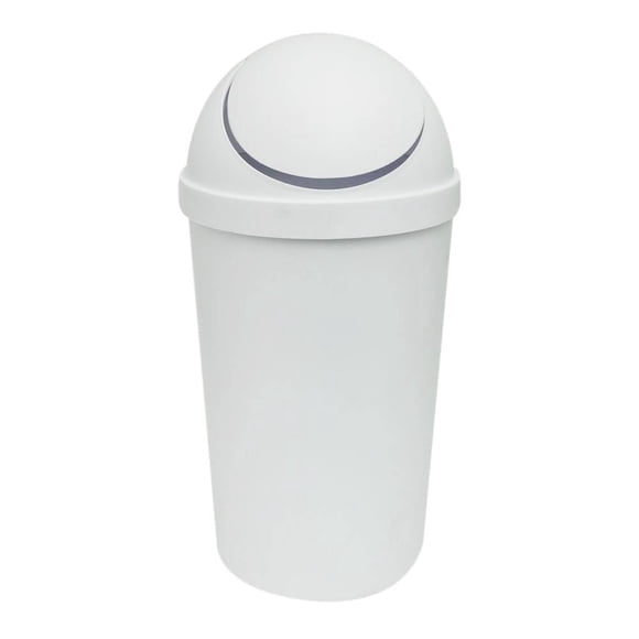 Bote de Basura Sterilite Balancín 11. 4 L Redondo Blanco