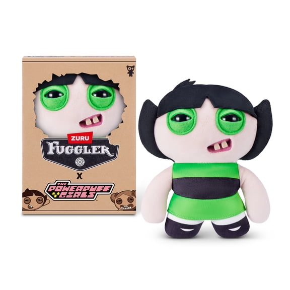 Fuggler Powerpuff Girls 9 inch (Buttercup), Funny Ugly Monster Soft Stuffed Plush Toy by ZURU