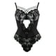 thumbnail image 1 of Gibobby Conjunto de lencería Sexy Lencería Sexy para Mujer Baby Doll Mujer Sexy Color Negro Mono Sensual y Elegante Fina Lenceria para Dama(Negro, M), 1 of 3