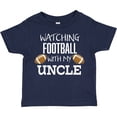thumbnail image 3 of Inktastic Watching Football with My Uncle Boys or Girls Toddler T-Shirt, 3 of 5