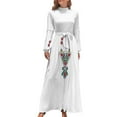 thumbnail image 1 of Amazigh Berber Kabyle Symbole Vestido largo Vestidos de playa Vestido de fiesta elegante para mujeres 2024 Vestidos elegantes de mujer para boda, 1 of 4