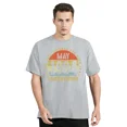 thumbnail image 1 of Camiseta de algodón con cuello redondo de cumpleaños vintage de 1984, ropa para hombre, camiseta de gran tamaño, camiseta casual de fitness, tops, 1 of 6