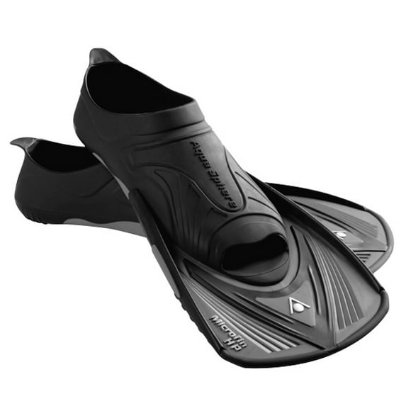 Aqua Sphere MicroFin HP Fitness Fins (8/9, Black/Black)
