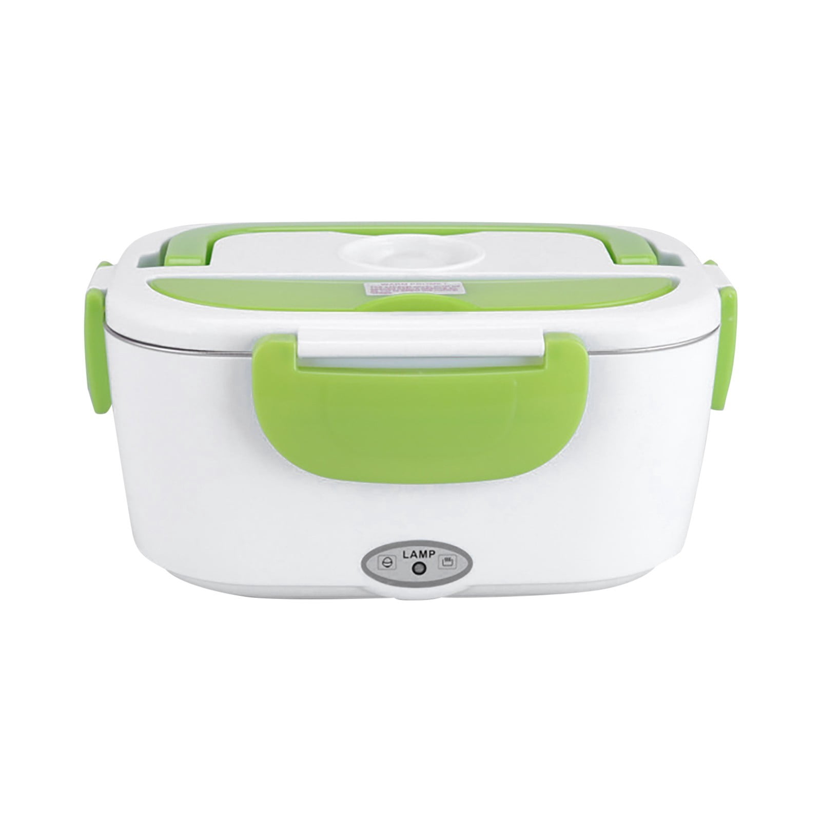 Electric Heating Lunch Box, 40W Portable Food Warmer with 1.5L Stainless Steel Container, Hot Lunch Heater for Truck Drivers Professionals On-The-Go Meals, 1* Insulated Lunch Box