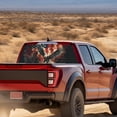 Performated Window Graphics Forchrinse Rear Window Decals for Trucks, Rear Window Graphic ...