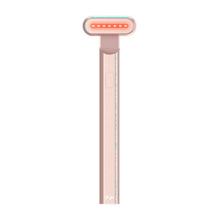 Solawave 4-in-1 Red Light Therapy Skincare Wand - Facial Massage  Galvanic Current  and Warmth - for Face & Neck - FDA Cleared