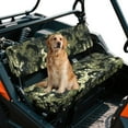 thumbnail image 3 of Uorisanigo UTV Front Bench Seat Cover Compatible with Kawasaki Mule 3000 3010 3020, Non-Slip Green Camouflage Horse Mule Padded Protector with Elastic Band, UTV Pioneer Seat Accessories, 3 of 7