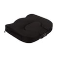thumbnail image 3 of Cojín de asiento Salvador Almohadilla de coxis Almohada para sentarse Almohadilla antideslizante para trasero Cojín grueso para viajes largos, 3 of 10