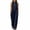 Navy, variant on Avolia Women's Stand Collar Sleeveless Jumpsuit Loose Fit Zip Front Casual Summer Romper